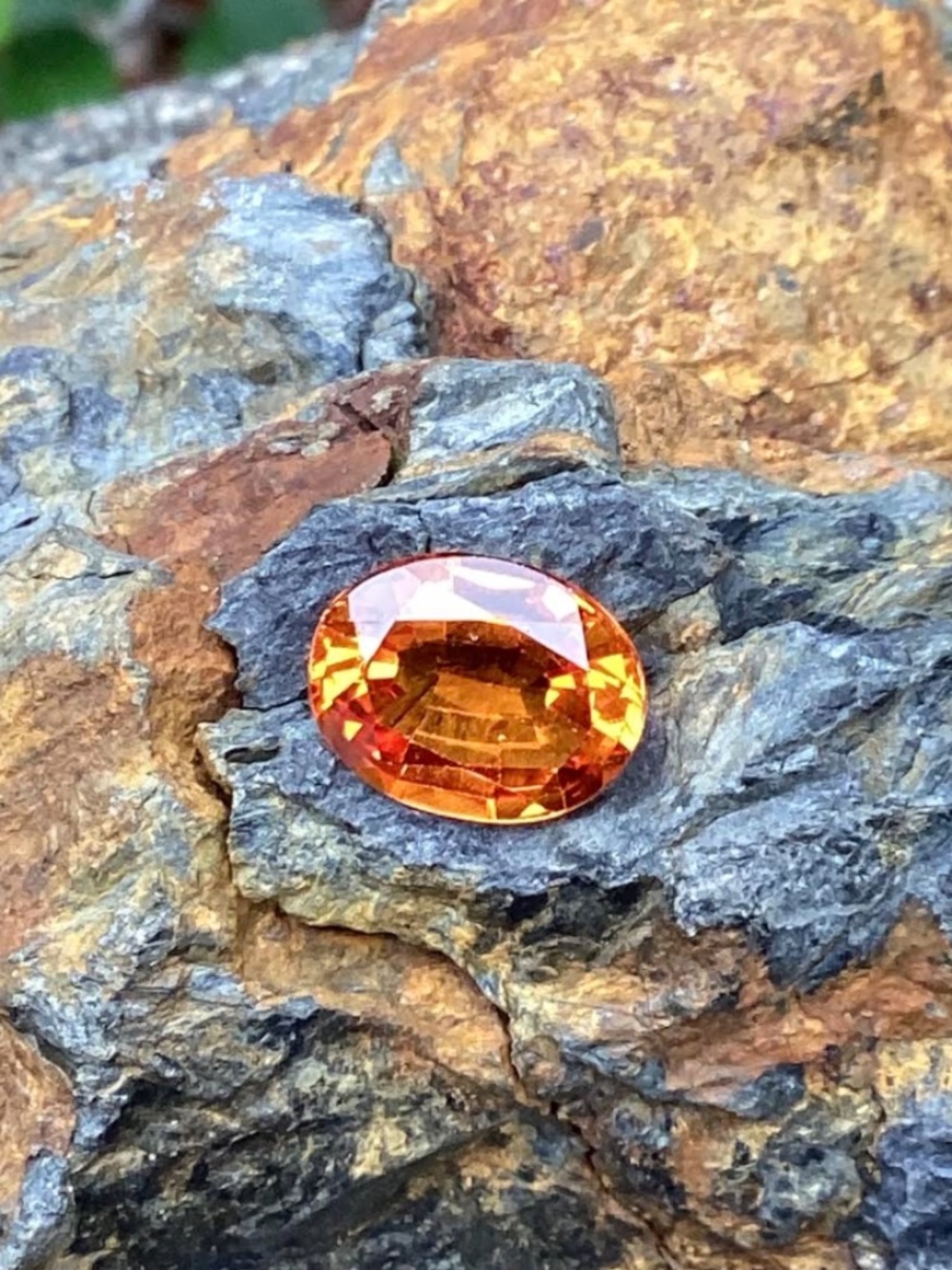 7 Carat Spessartite Garnet, NWT, 10x12mm